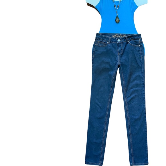 Premium Wax Jeans , Skinny Jeans , Slim Fit Denim Jeans , Dark Wash Denim Jeans - Picture 3 of 12